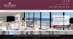 Desktop Screenshot of exclusiverivierahomes.com