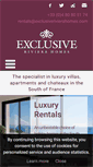 Mobile Screenshot of exclusiverivierahomes.com